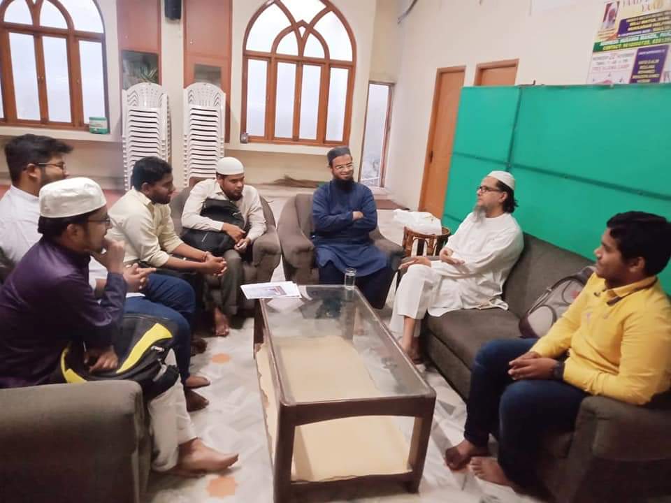 Delegation of SIO Hyderabad met with Maulana Jafer Pasha