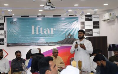 Iftar with Media fraternity held by SIO Hyderabad