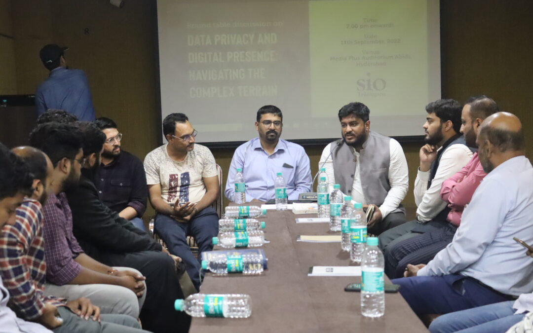 A Discussion on Data Privacy & Digital Presence held at Hyderabad